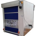 Fast rolling Door Air shower for Material, Cargo air shower