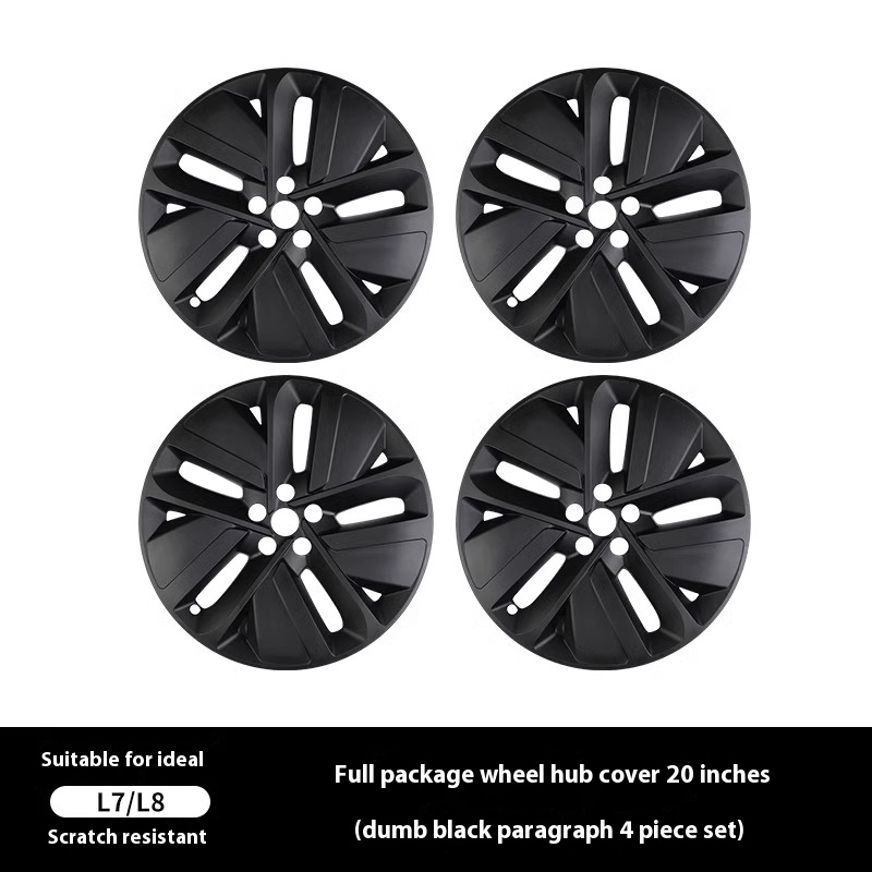 All-Inclusive 20" 21" Hub Protection Cover for L7 L8 L9 Black Anti-Cut Upgrade Body Parts Modification Accessories Durable