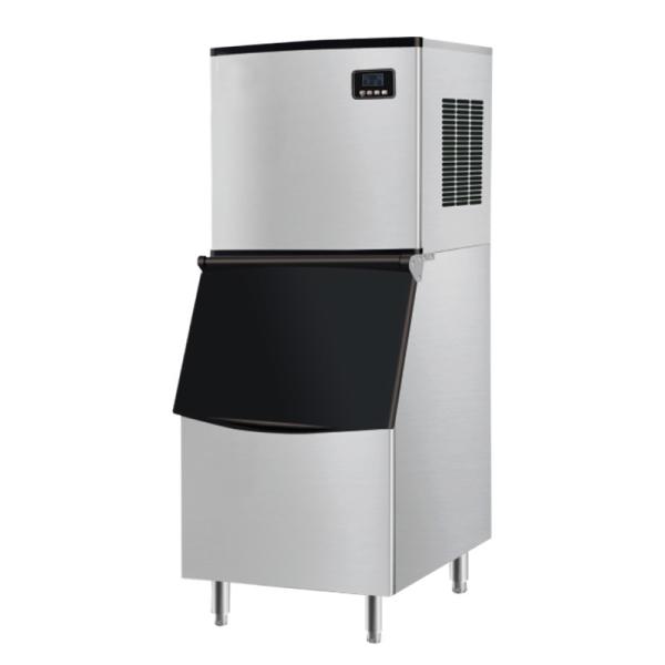 Hotel Control Panel Touchpad Ice Cube Maker Machine 300kg Stainless Steel