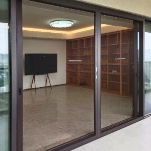 Quality Aluminum Sliding Retractable Door Modern Style For Home Decoration wholesale