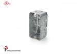 TOPELE 4”X2”, 1 -1/2' Deep Single Gang Wiring Handy Box, Six 1/2" Knockouts