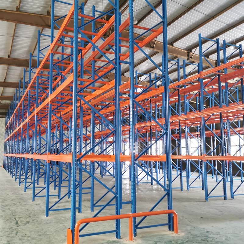 Sturdy Steel Warehouse Pallet Rack Heavy Duty Storage Shelves Customized