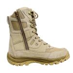 Men's Tan Color Steel Toe Safety Leather Comfortable Waterproof Anti-slip