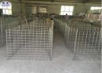 Galvanized Steel Welded Mesh Gabions , Wire Mesh Gabion Basket