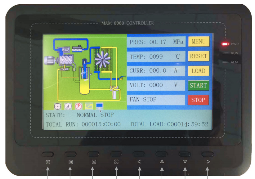 15kw 16bar 415v/50hz all in one screw air compressor for Australia market for laser cutting machine