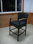 Modern Leisure Resin Wicker Bar Set For Balcony / Beach / Office