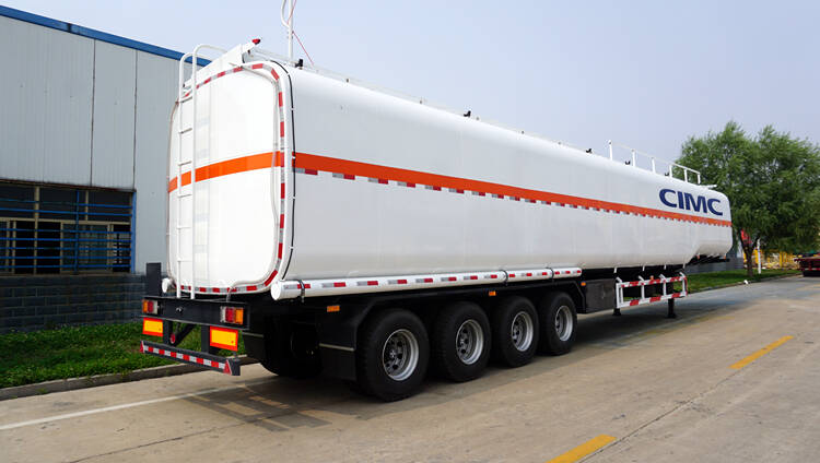 4 Axle Fuel Tanker Trailer