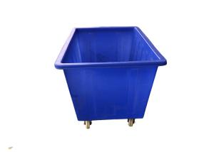 Quality 1600KG PE Rotomolding Plastic Fabric Container For Textile Manufacturer wholesale
