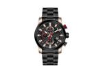 Male Anolog Quartz Wrist Stainless Steel Watch Solid SS Bracelet