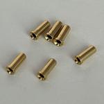 2.32mm Circular Connector Crimp Contacts Female Brass Pin Gold Plated Connector