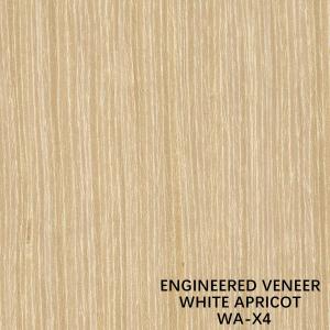 Quality Decoration Faux Apricot Wood Veneer X4 Good Price From China Factory Straight Grain Of Yellow Color Customized Service wholesale