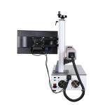 CE Fibre Laser Marking Machine , 8000mm/S Desktop Laser Marking Equipment