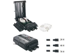 Quality Factory 16 Core Fiber Optic Cable IP68 Black Dome Fiber Optic Splice Closure wholesale