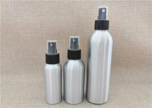 Quality Silver Color Aluminum Cosmetic Bottles For Cosmetic Packaging Custom Size wholesale