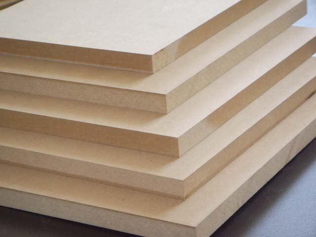 White Decoration E1 Glue 18mm Melamine Faced MDF