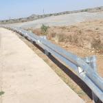 Customized Zinc Coating Hot Dip Galvanised Highway Guardrail for Q235 Q345