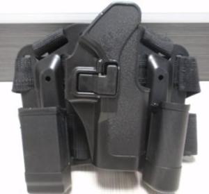 Quality Plastic Pistol CQC glock 17 holster /BlackHawk Tactical Holster wholesale
