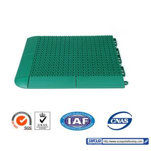 Quality Outdoor Interlocking Rubber Floor Tiles Kindergarten Playground Plastic Flooring wholesale