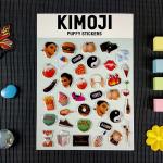 Three Dimension 3D Puffy Stickers Foamed Leather Puffy Paint Stickers