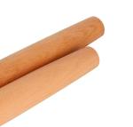 Solid 8" Pizza Dough Roller Kitchen Utensil Baking Tool Beech Wood French
