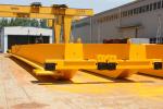 1ton gantry crane with electric hosts