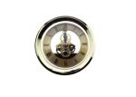 Durable Stainless Steel Skeleton Clock Movt With Plastic Back Cover