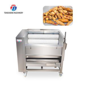 Quality Large Medium And Small Brush potato Cleaning Machine Stainless Steel wholesale