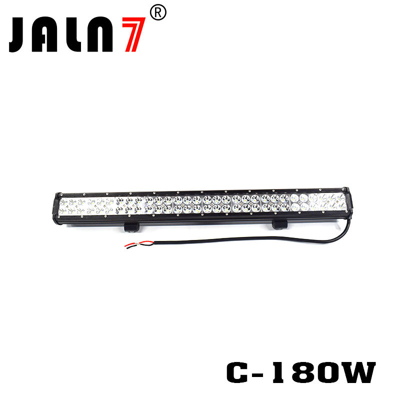 LED Light Bar JALN7 180W CREE Spot Flood Combo LED Driving Lamp Super Bright Off Road Lights LED Work Light Boat Jeep