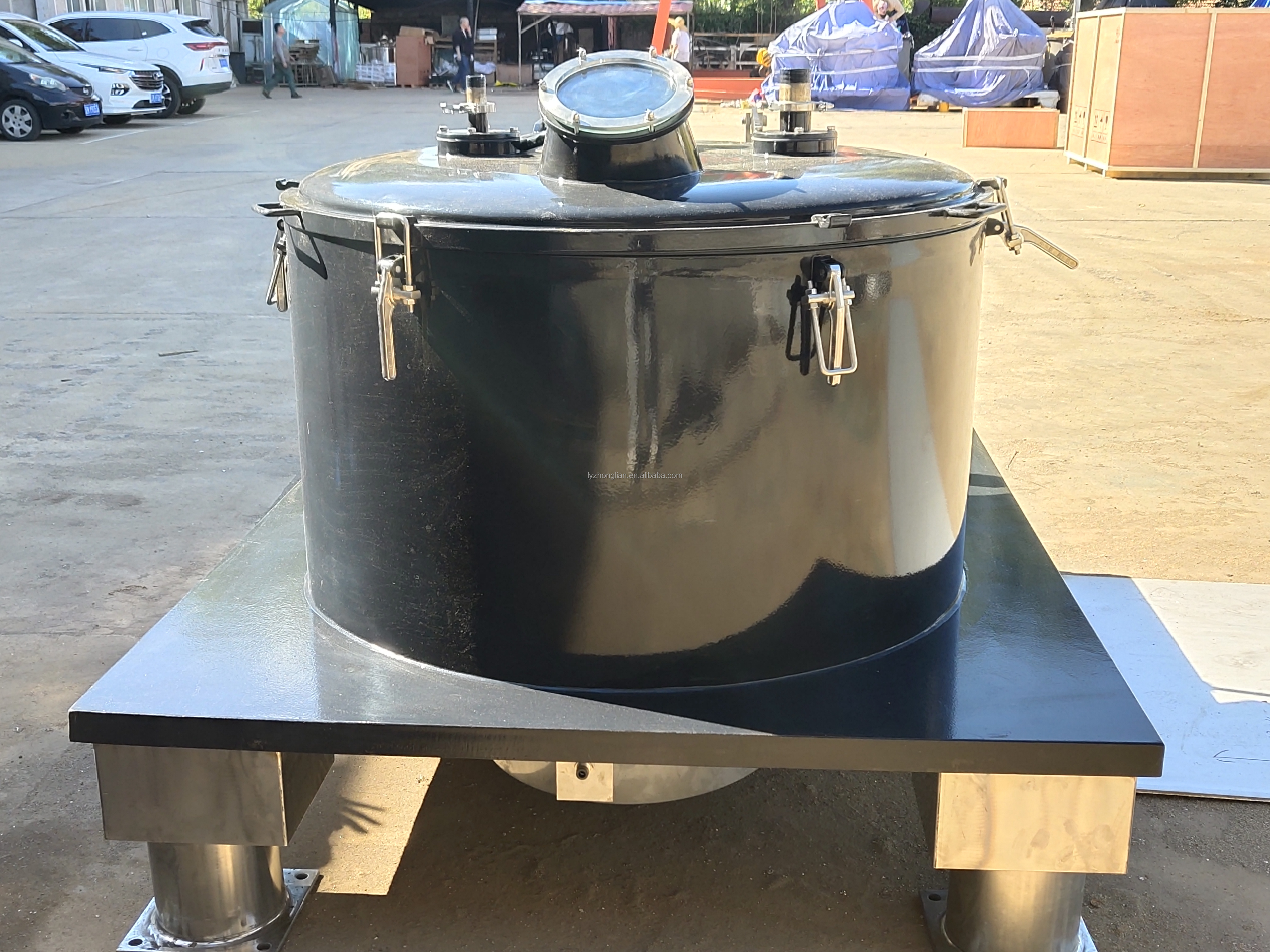 Small scale china oil centrifuge spinner producer plate filter centrifuge machine