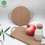 Eco-Friendly Wood Coasters Mats Home Hot Pot Cork Placemats