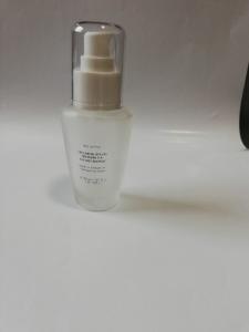 Quality Customized Oval Frosted Glass Containers , Durable Glass Makeup Bottles wholesale