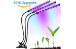 36W 5V Outdoor LED Spotlights With Flexible Gooseneck Arms USB Dimmer