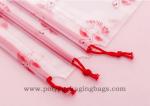 Custom Moisture Proof Clothes Cosmetics Drawstring Plastic Bags
