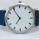 Newest fashion stainless case , nylon strap watch,nylon watches 2014-dark blue