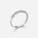 Lab Created Diamond Wedding Band Round Cut 1 Carat Lab Grown Diamond Ring
