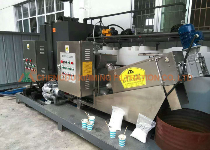 Quick Open System Automated Filter Press Non Clogging Sludge Treatment Equipment