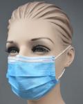 Disposable 3 Ply Protective Face Mask