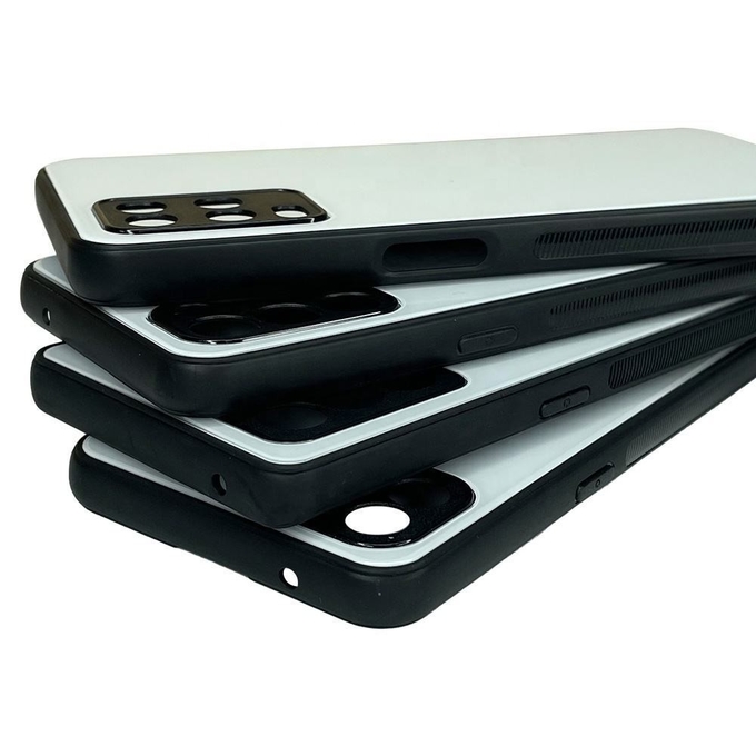 Blank Sublimation Glass Phone Cases With Printable Glass Insert Sublimation Phone Cases Supplier