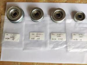 Quality 12mm ID Galvanized Stamped Bearing Flanged Roller bearings 6001 6201 For Conveyor wholesale