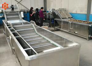 Quality Industrial Vegetable Washing Equipment 800 Kg/H Capacity Save Water High Efficiency wholesale