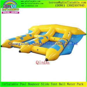 Quality Customized Fly Fishing Tube The Boat PVC Sea/Ocean Flying Fish Boat for Water Sports wholesale