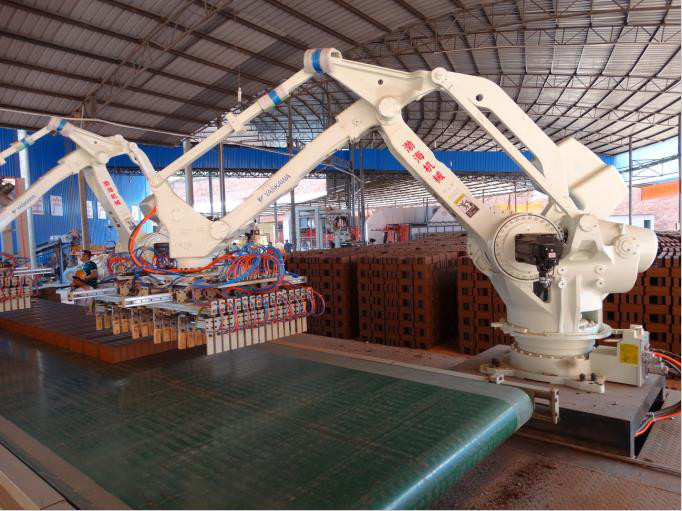 21600-32400pieces/H 800KG Robot Stacking System
