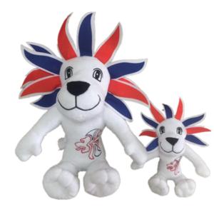 Quality Washable 5 Inch 12.7mm Giant Lion Cub Stuffed Animal PP Cotton Inside wholesale