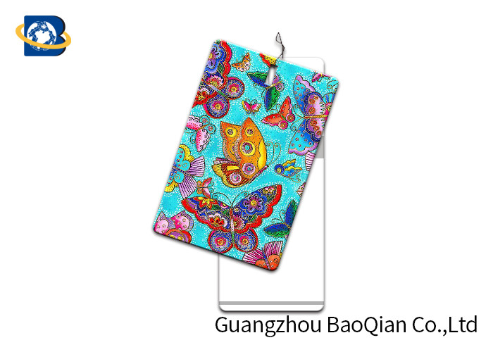 Fantastic Label Custom Printed Hang Tags 3D Lenticular Card PET / PP Printing