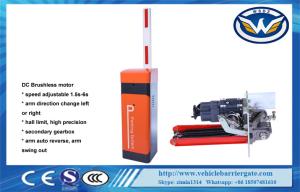 Quality IP44 Degree Automatic Boom Barrier Brushless DC Motor With 12V Backup Battery wholesale