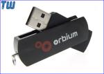 Normal Classic Metal Swivel 64GB Thumb Drive Disk Free Key Ring