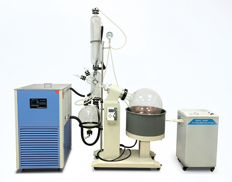 PID temperature control LCD control 5l Rotary Evaporator
