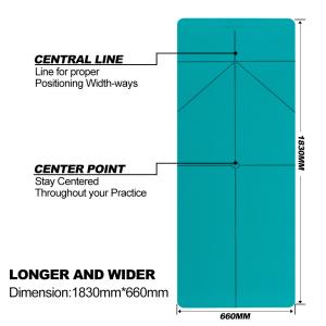 Quality Latex Free TPE Yoga Mat For Women Biodegradable Excellent Slip Resistance wholesale