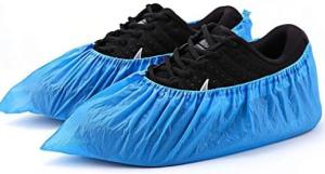 Quality Non Woven Blue Disposable Shoe Covers Slip Resistant For Hospital / Laboratory wholesale