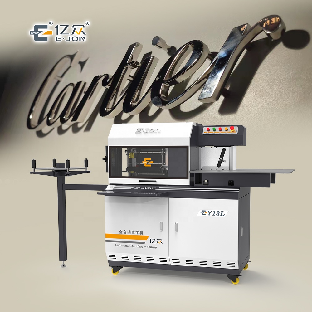 EJON Y13L High Automation Accura Sign 3D Channel Maker for Material Width 20-130mm